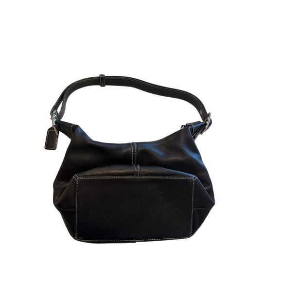 Vtg Y2K Coach Legacy Black Leather Hobo Bag Purse 11x5x7 Excelent Condition - Picture 6 of 6